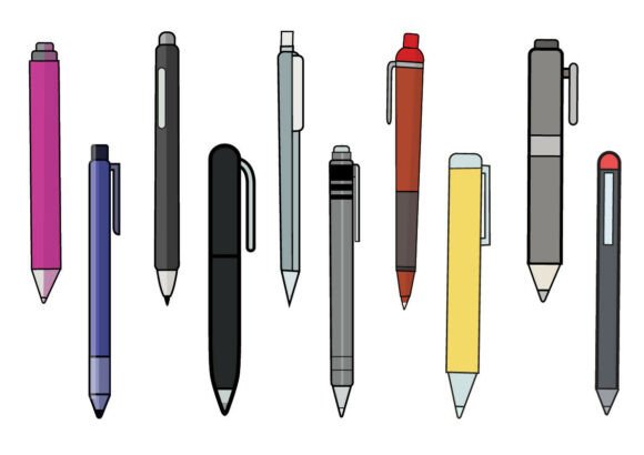 10 Pen Icon