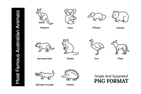 Australian Animal Icon Set: A Must-Have for Creative Projects