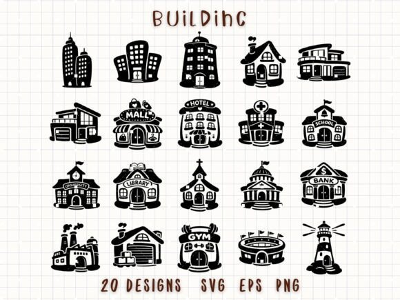 Building SVG Cute City Cut Files: A Creative Resource for Digital Designers