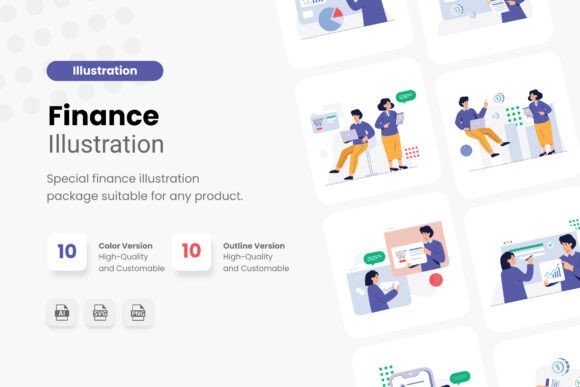 Finance Illustration: Enhancing Visual Communication in Financial Contexts
