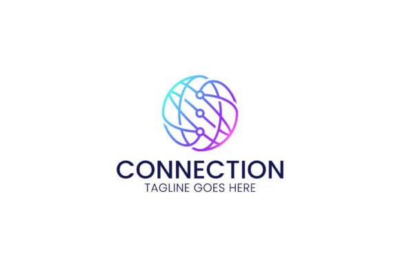 Global Connection Network Tech Logo: Elevate Your Brand with Seamless Design