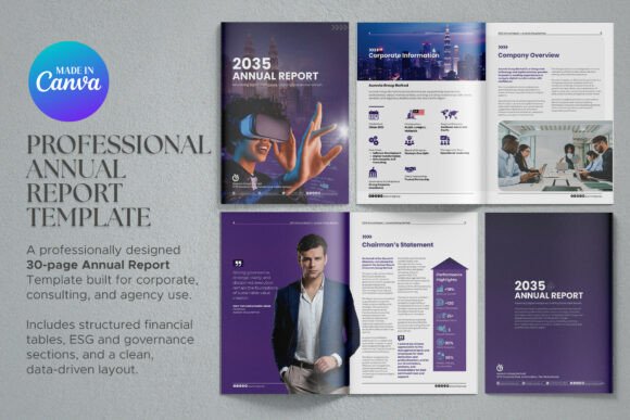 Professional Annual Report Template: A Strategic Framework for Credible Corporate Communication