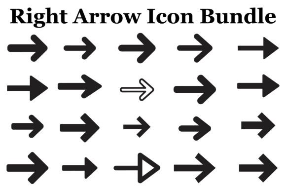 Right Arrow Icon Bundle